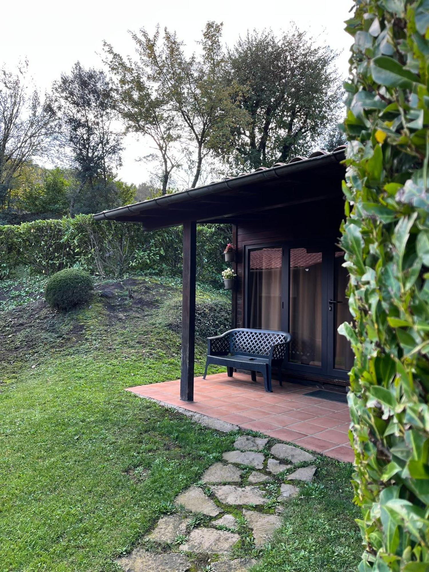 Camping Ecologic Lava Santa Pau Exteriör bild