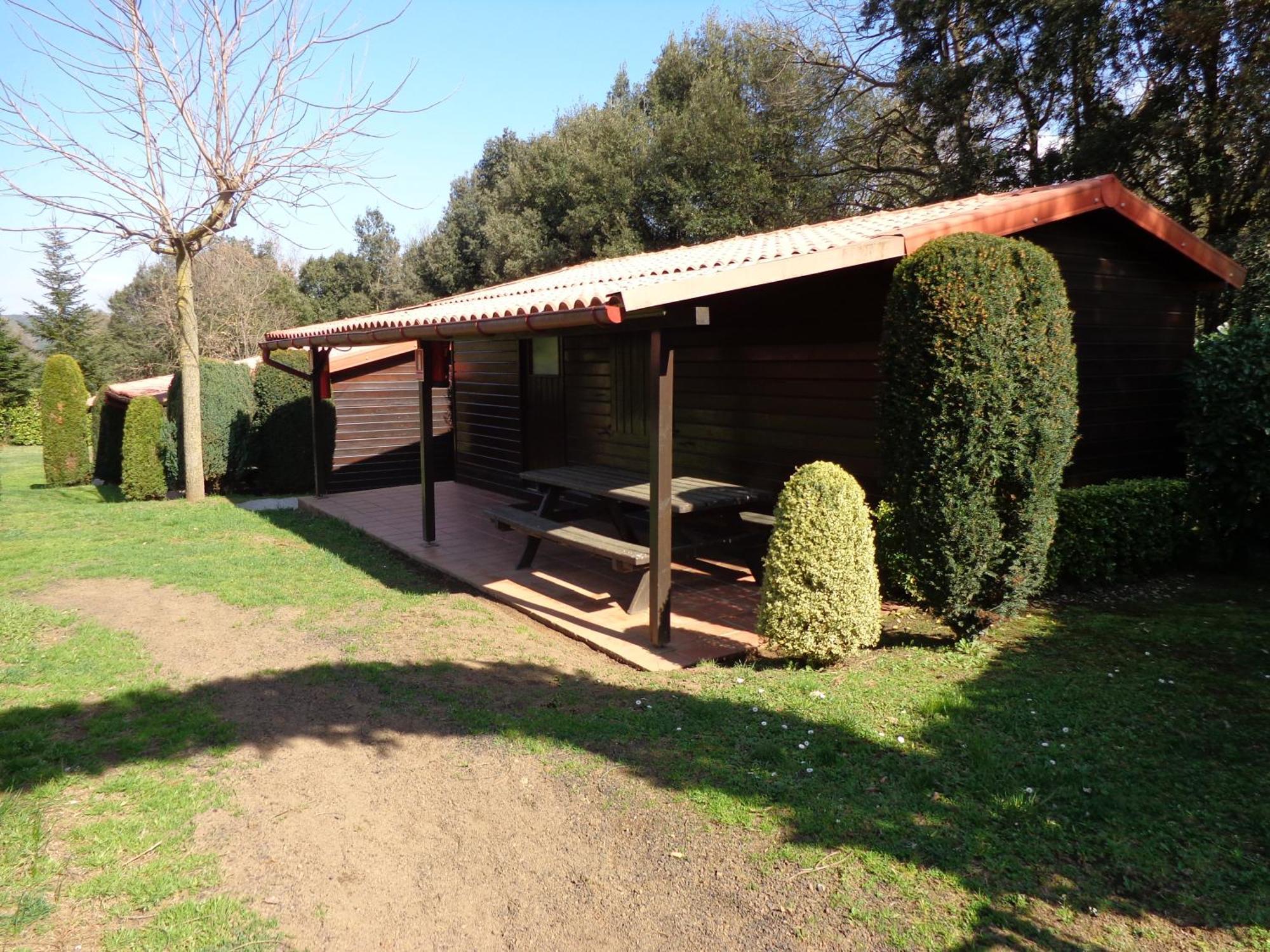 Camping Ecologic Lava Santa Pau Exteriör bild